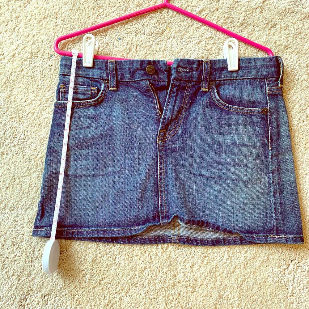 Citizens of Humanity denim mini skirt sz 27